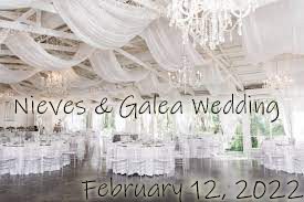Nieves & Galea Wedding @ Saxon Manor Garden Room