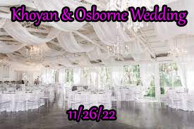 Khoyan & Osborne Wedding @ Saxon Manor Garden Room