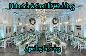 Heinrich & Santilli Wedding @ Saxon Manor Shabby Chic Barn