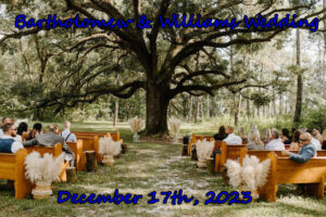 Bartholomew & Williams Wedding @ Barn at Oak Creek