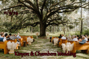 Kinyon & Chambers Wedding @ Barn at Oak Creek